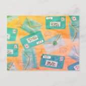 Carte Postale Lettre d'amour (Devant)