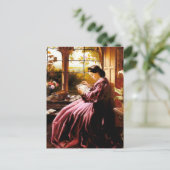 Carte Postale Lettre de lecture médiévale (Debout devant)