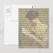 Carte Postale Lettre de persuasion (Devant / Derrière)