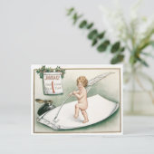 Carte Postale Lettre de résolution du calendrier Angel Cherub Ho (Debout devant)