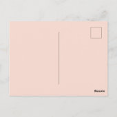 Carte Postale LETTRE FAUX GOL A MOULET MONOGRAPHIQUE Floral (Dos)