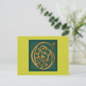 Carte Postale Lettre G (Debout devant)