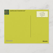 Carte Postale Lettre G (Dos)