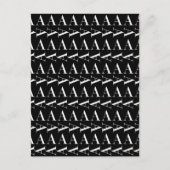 Carte Postale Lettre initiale A monogramme (Devant)