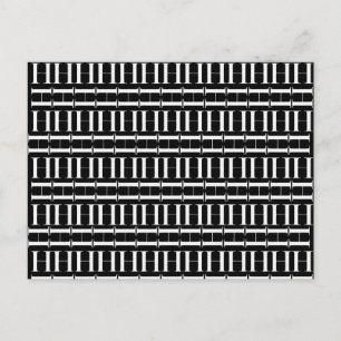 Carte Postale Lettre initiale H monogramme