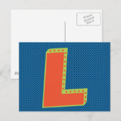 CARTE POSTALE LETTRE LE PLUS GRAND LOUEUR L (Devant / Derrière)