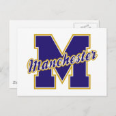 Carte Postale LETTRE MANchester (Devant / Derrière)