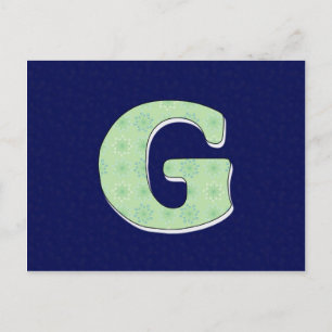 CARTE POSTALE LETTRE MONOMÂTRE G