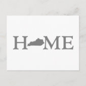 Carte Postale LETTRE MOT CLÉ GRÂCE À L'ÉTAT DU Kentucky (Devant)