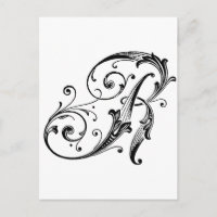 Lettre R monogramme
