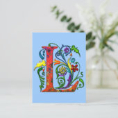 CARTE POSTALE LETTRE REGAL L (Debout devant)