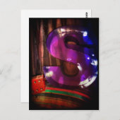 Carte postale Lettre "S" (Devant / Derrière)