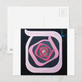 Carte Postale Lettre samkh - alphabet hébreu (Devant / Derrière)