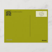 Carte Postale Lettre T avec DragonsPostcard (Dos)