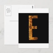 Carte Postale Lettre Typo (Devant / Derrière)