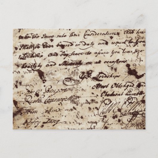 Carte Postale Lettre vintage ancienne manuscrite (Devant)