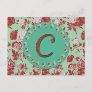 CARTE POSTALE LETTRE VINTAGE C