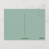 Carte Postale LETTRE vintage COURBE OhiO (Dos)