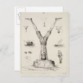 Carte Postale Lettre Y d'un alphabet (Devant / Derrière)