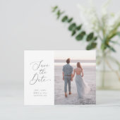 Carte Postale Lettres balayées Enregistrer la date (Debout devant)