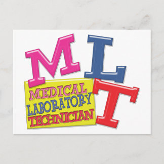 CARTE POSTALE LETTRES D'ACRONYME MLT WHIMSICAL FUN LABORATOIRE