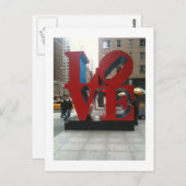 Carte Postale Lettres d'amour (Devant / Derrière)