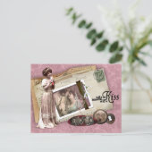 Carte Postale Lettres d'amour romantique victorienne (Debout devant)