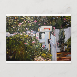 Carte Postale Lettres de la maison