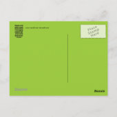 Carte postale Lettres gothiques (Dos)