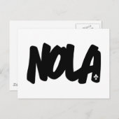 Carte Postale Lettres NOLA (Devant / Derrière)