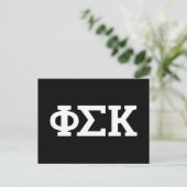 Carte Postale Lettres Phi Sigma Kappa (Debout devant)