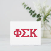 Carte Postale Lettres Phi Sigma Kappa (Debout devant)