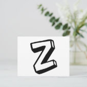 Carte Postale LettreZ (Debout devant)