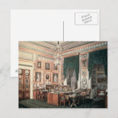 Carte Postale L'étude d'Alexandre III au Palais de Gatchina (Devant / Derrière)