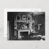 Carte Postale L'étude de Charles Darwin à Down House (Devant / Derrière)