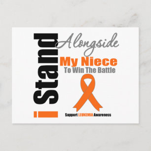 Carte Postale Leucémie Je Me Trouve Aux Côtés De Ma Nièce