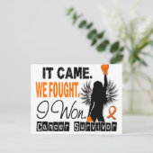 Carte Postale Leucémie survivant 22 (Debout devant)