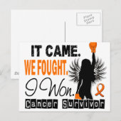 Carte Postale Leucémie survivant 22 (Devant / Derrière)