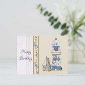 Carte Postale Leuchtturm vintage (Debout devant)