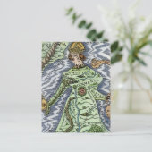 CARTE POSTALE L'EUROPE EN REINE, 1588 (Debout devant)