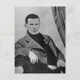 Carte Postale Lev Nikolaevich Tolstoï en tant qu'étudiant