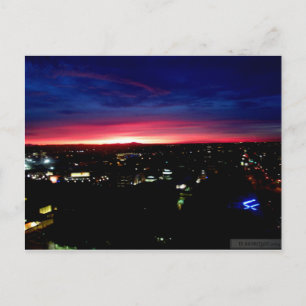 CARTE POSTALE LEVÉE DE SOLEIL #1 SANTA MONICA