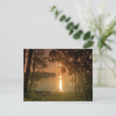 Carte Postale Levée de soleil brumeuse à Split Rock (Debout devant)