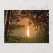 Carte Postale Levée de soleil brumeuse à Split Rock (Devant)