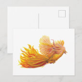 Carte Postale Levée Phoenix Bird (Devant / Derrière)