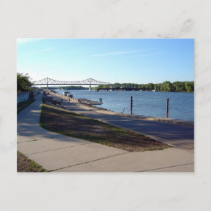 Carte Postale Levee - Winona, MN