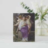 Carte Postale L'éveil du cœur par William Bougereau (Debout devant)