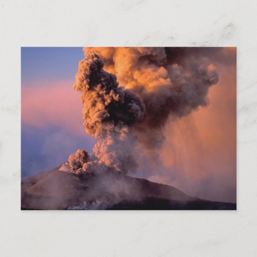 Carte Postale L'évènement du sommet de l'Etna, l'UE, l'Italie, l (Devant)