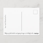 Carte Postale lever (Dos)