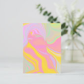 Carte Postale Lever Abstrait du printemps (Debout devant)